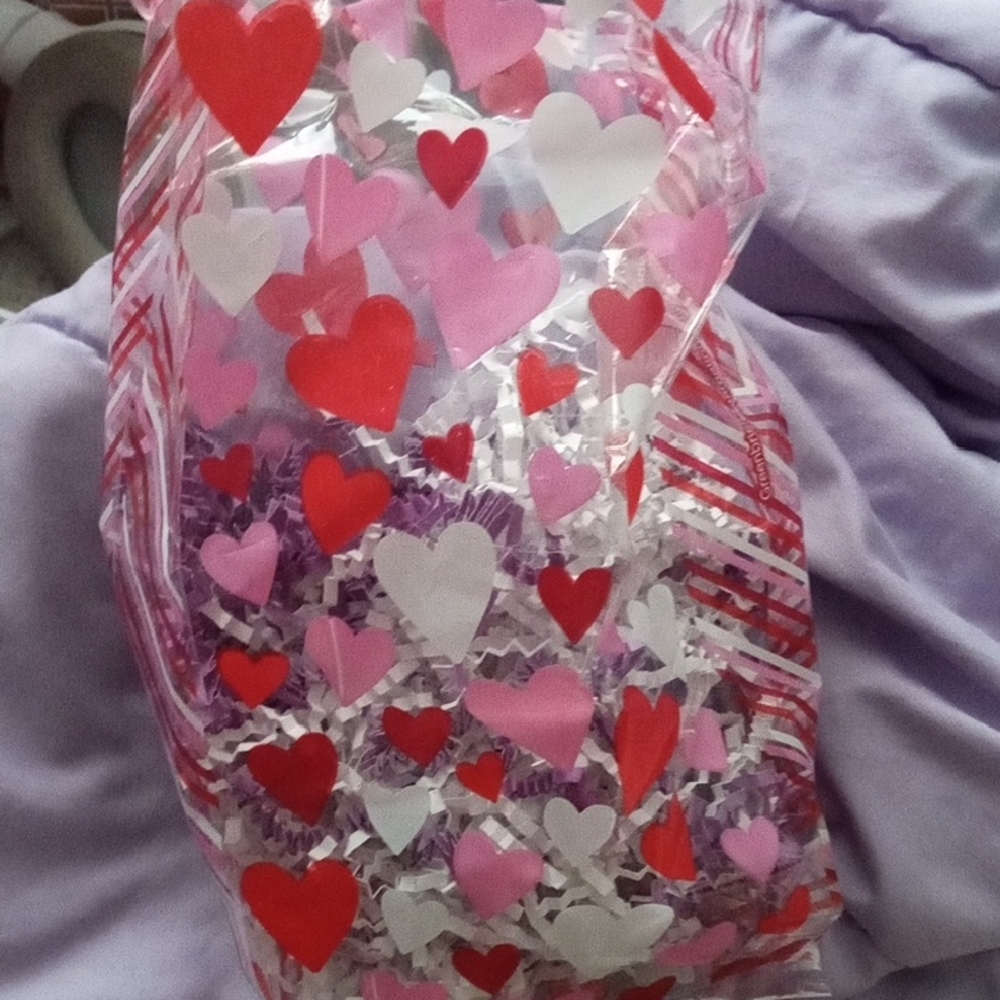 Heart Patterned Gift Bag